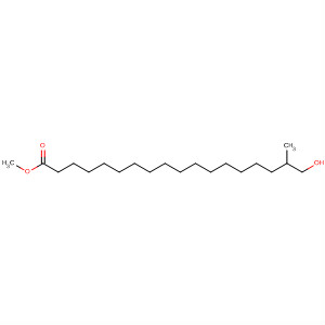 Octadecanoic acid, 18-hydroxy-17-methyl-, methyl ester molecular structure