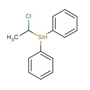 Silane, chloroethyldiphenyl- molecular structure