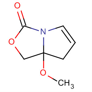 1H,3H-Pyrrolo[1,2-c]oxazol-3-one, tetrahydro-7a-methoxy- molecular structure