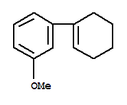 1-(cyclohex-1-en-1-yl)-3-methoxybenzene molecular structure