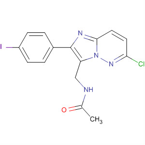 Acetamide,N-[[6-chloro-2-(4-iodophenyl)imidazo[1,2-b]pyridazin-3-yl]methyl]-