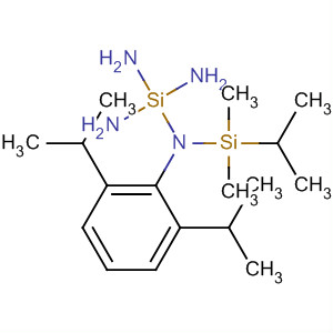 Silanetetramine,N-[2,6-bis(1-methylethyl)phenyl]-N-[dimethyl(1-methylethyl)silyl]- molecular structure