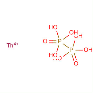 Diphosphoric acid, thorium(4+) salt (1:1) molecular structure
