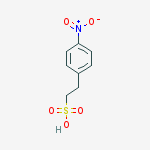 2-(4-Nitrophenyl)ethanesulfonic acid molecular structure