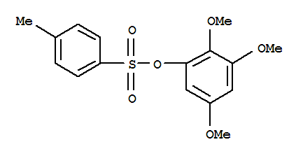 Phenol,2,3,5-trimethoxy-, 1-(4-methylbenzenesulfonate) molecular structure