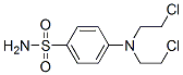 4-[Bis(2-chloroethyl)amino]benzenesulfonamide molecular structure