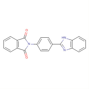 1H-Isoindole-1,3(2H)-dione, 2-[4-(1H-benzimidazol-2-yl)phenyl]- molecular structure