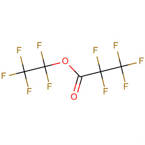 Propanoic acid, pentafluoro-, pentafluoroethyl ester molecular structure