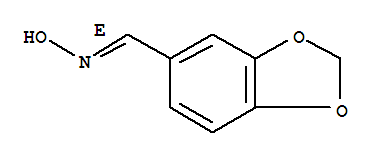 1,3-BENZODIOXOLE-5-CARBOXALDEHYDE, OXIME, [C(E)]- molecular structure