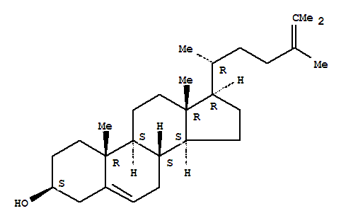 24-methyldesmosterol molecular structure