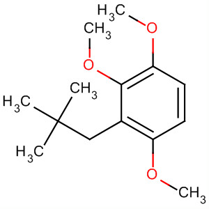 Benzene, 2-(2,2-dimethylpropyl)-1,3,4-trimethoxy-