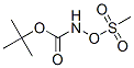 Methanesulfonic acid,[(1,1-dimethylethoxy)carbonyl]azanyl ester molecular structure