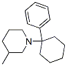 1-(1-phenylcyclohexyl)-3-methylpiperidine molecular structure