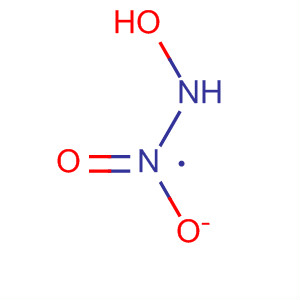 Hydroxylamine, nitrite (salt) molecular structure