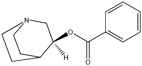 (S)-3-(Benzoyloxy)quinuclidine molecular structure