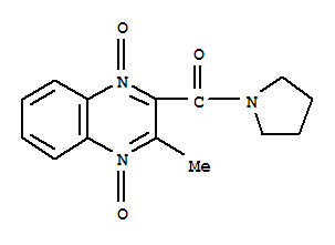 3-methyl-1-oxo-2-(pyrrolidin-1-ylcarbonyl)quinoxalin-1-ium-4(1H)-olate