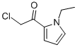 Ethanone,2-chloro-1-(1-ethyl-1H-pyrrol-2-yl)- molecular structure