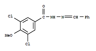 3,5-dichloro-4-methoxy-N'-[(E)-phenylmethylidene]benzohydrazide