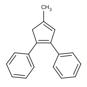 Benzene, 1,1'-(4-methyl-1,3-cyclopentadiene-1,2-diyl)bis-
