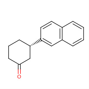 Cyclohexanone, 3-(2-naphthalenyl)-, (3S)-