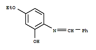 5-ethoxy-2-{[(E)-phenylmethylidene]amino}phenol