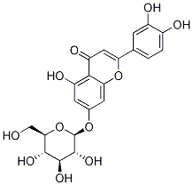 Luteolin-7-O-glucoside molecular structure