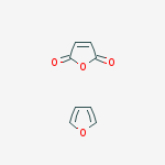 furan-2,5-dione - furan (1:1) molecular structure