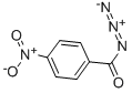 4-nitro-benzoylazid molecular structure