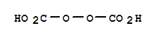 Peroxydicarbonic acid molecular structure