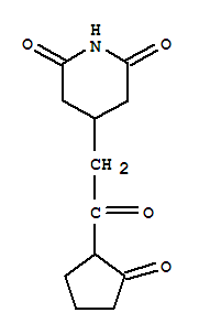 4-[2-oxo-2-(2-oxocyclopentyl)ethyl]piperidine-2,6-dione molecular structure