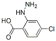 BENZOIC ACID 4-CHLORO-2-HYDRAZINYL- molecular structure