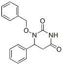 6-phenyl-1-phenylmethoxy-1,3-diazinane-2,4-dione molecular structure