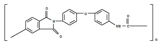 (C21H12N2O4)n molecular structure
