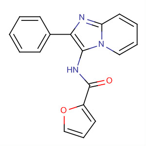 2-Furancarboxamide, N-(2-phenylimidazo[1,2-a]pyridin-3-yl)-