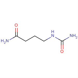 Butanamide, 4-[(aminocarbonyl)amino]- molecular structure
