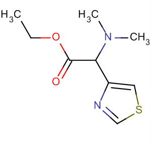 4-Thiazoleacetic acid, 2-(dimethylamino)-, ethyl ester