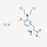 METHYL 2-AMINO-3-[3-[BIS(2-CHLOROETHYL)AMINO]-4-METHOXY-PHENYL]PROPANOATE