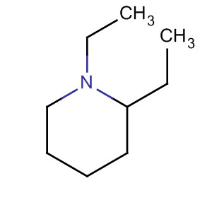 Piperidine, 1,2-diethyl- molecular structure