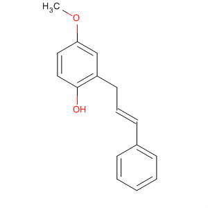 Phenol, 4-methoxy-2-[(2E)-3-phenyl-2-propenyl]- molecular structure