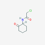 Acetamide, 2-chloro-N-(2-oxocyclohexyl)- molecular structure