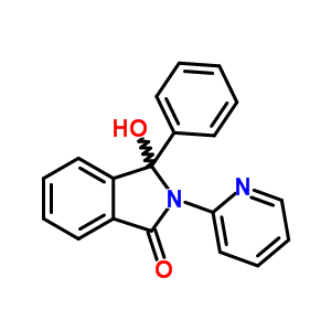 3-hydroxy-3-phenyl-2-pyridin-2-ylisoindol-1-one
