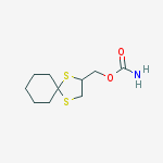 1,4-dithiaspiro[4.5]decan-3-ylmethyl Carbamate
