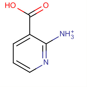 3-pyridinecarboxylic acid, ammonium salt molecular structure