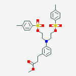 5-[(2-CHLOROETHYL)(ETHYL)AMINO]PYRIMIDINE-2,4(1H,3H)-DIONE molecular structure