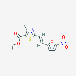 Ethyl 4-methyl-2-[(e)-2-(5-nitrofuran-2-yl)ethenyl]-1,3-thiazole-5-carboxylate