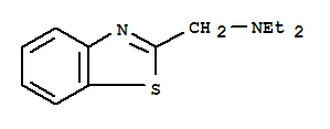2-Benzothiazolemethanamine,N,N-diethyl- molecular structure