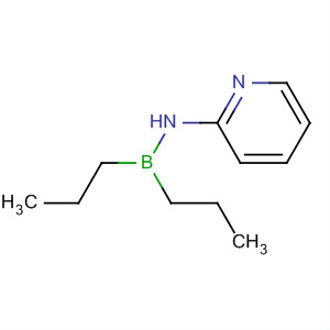 2-Pyridinamine, N-(dipropylboryl)- molecular structure