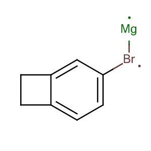Magnesium, bicyclo[4.2.0]octa-1,3,5-trien-3-ylbromo- molecular structure
