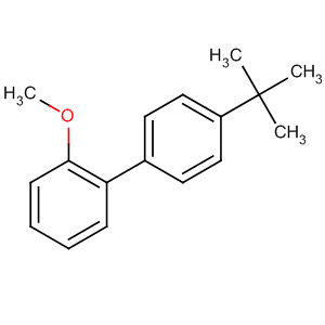 1,1'-Biphenyl, 4'-(1,1-dimethylethyl)-2-methoxy- molecular structure
