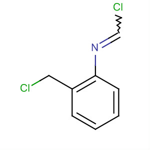 Benzenecarboximidoyl chloride, N-(chloromethyl)- molecular structure